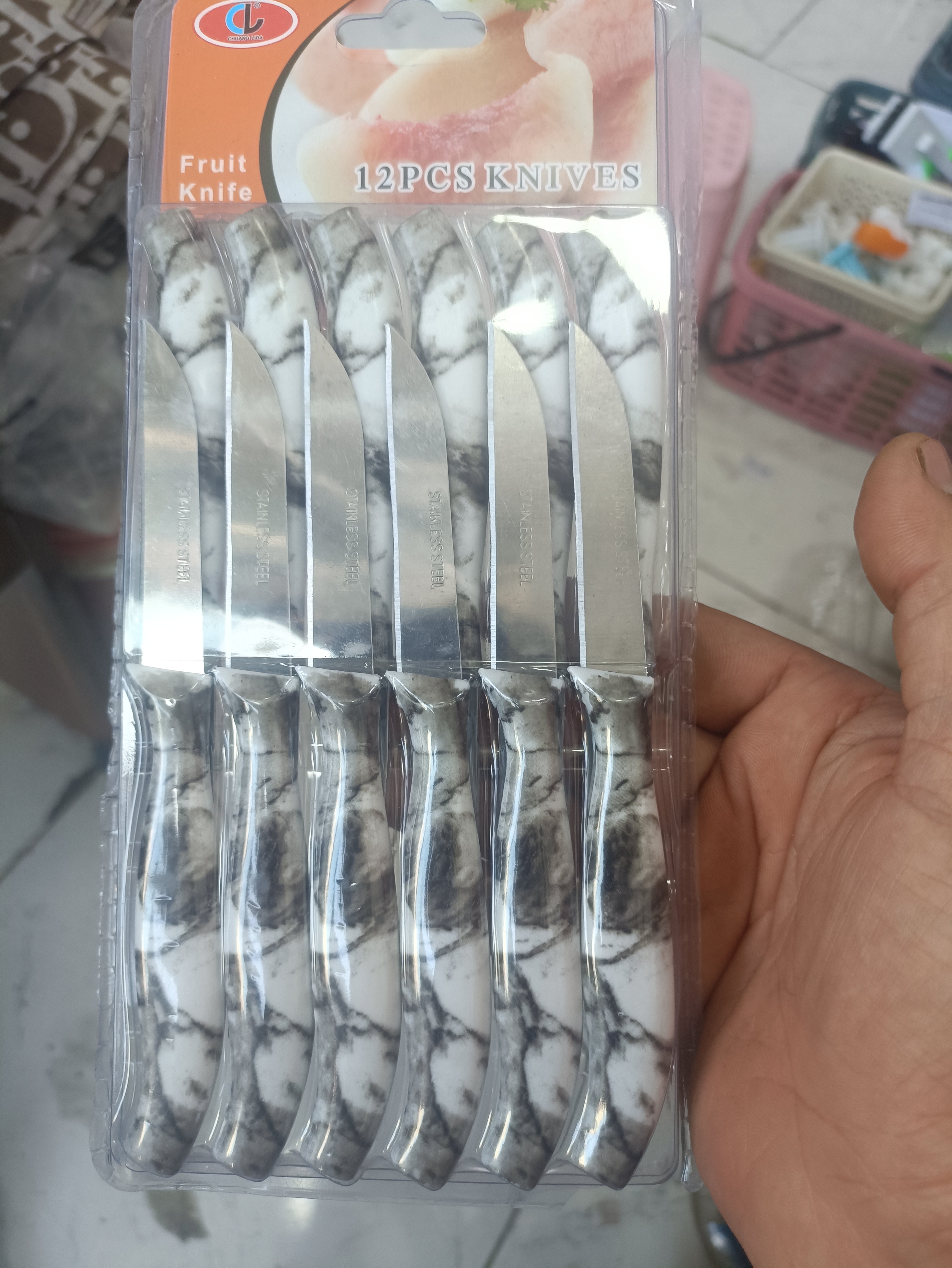 چاقو میوه خوری 12عددی